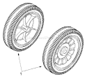 Page E Diagram and Parts List for 31AE162-401 1999 Yard Man Snow Blower